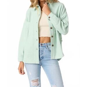 NEW O'NEILL wavelength fleece jacket in seafoam
